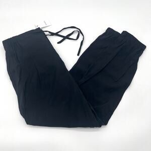 ELODIE NWT Black Dress Joggers, Medium